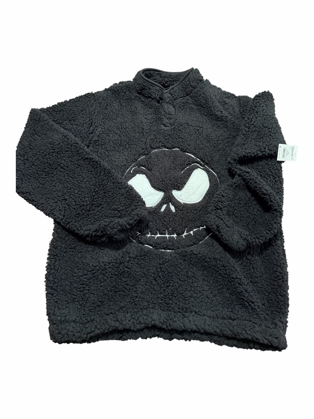 NWT Jack Skellington Pull Over Teddy Bear Sweater Nightmare Before Christmas Med